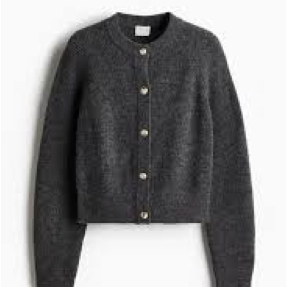 H&M Sweaters - Gray Button-Up Women's Sweater